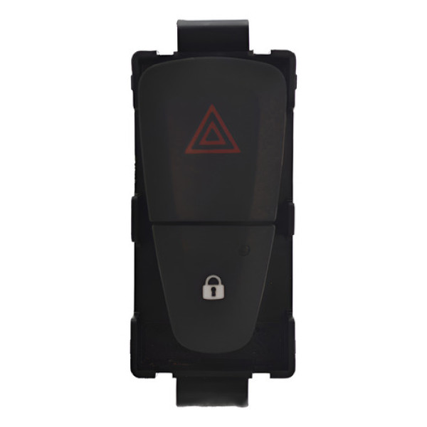 Botão Pisca Alerta Trava Destrava Renault Sandero 2020 Orig - Preto