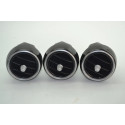 Kit 3 Difusor Ar Central Mercedes C200 2015 A 2021 Original