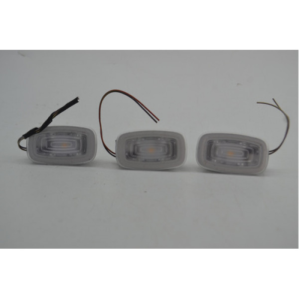 Kit 3 Luz Luminaria Cortesia Interna Gle 400 2022 Original