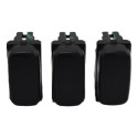 Kit 3 Botão Cego Falso Mitsubishi Asx 2016 Original