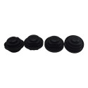 Kit Com 4 Difusor E Aro Painel Volkswagen Gol 2007 Original