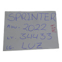 Luz Interna Teto Porta Óculos Dianteira Sprinter 2022 Origin
