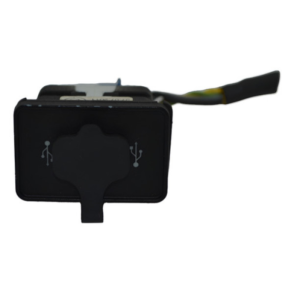 Entrada Conector Usb Console Fiat Uno 2012 Original - Preto
