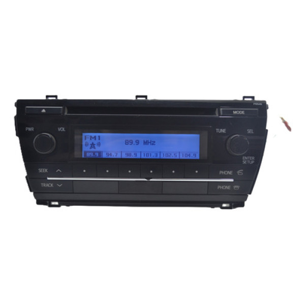 Radio Aparelho Som Corolla 2017 Original- N/pega Usb