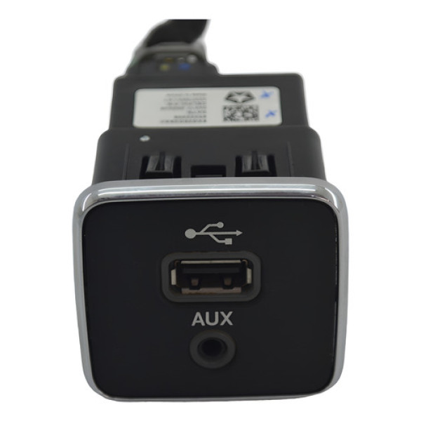 Entrada Conector Auxiliar Usb Console Fiat Argo 2018 Origina - Preto