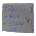 Luz Cortesia Interna Teto Gm Sonic 2017 Original