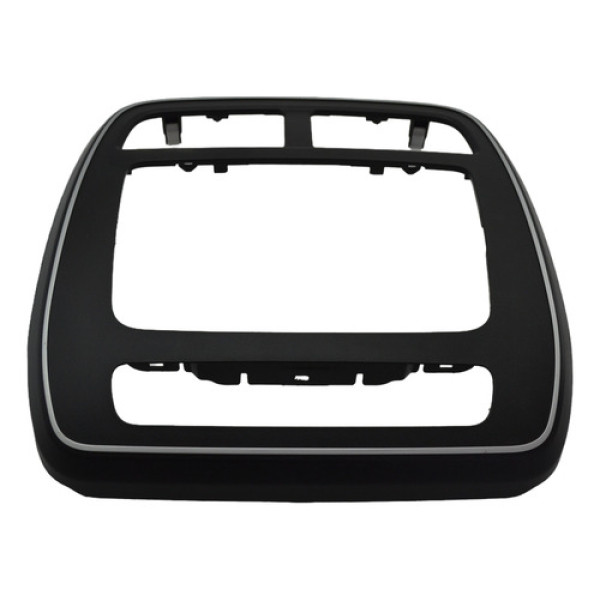 Moldura Radio Painel Central Kwid 2021 Original Preto