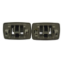 Par Presilha Suporte Quebra Sol Mercedes E350 2010 Original