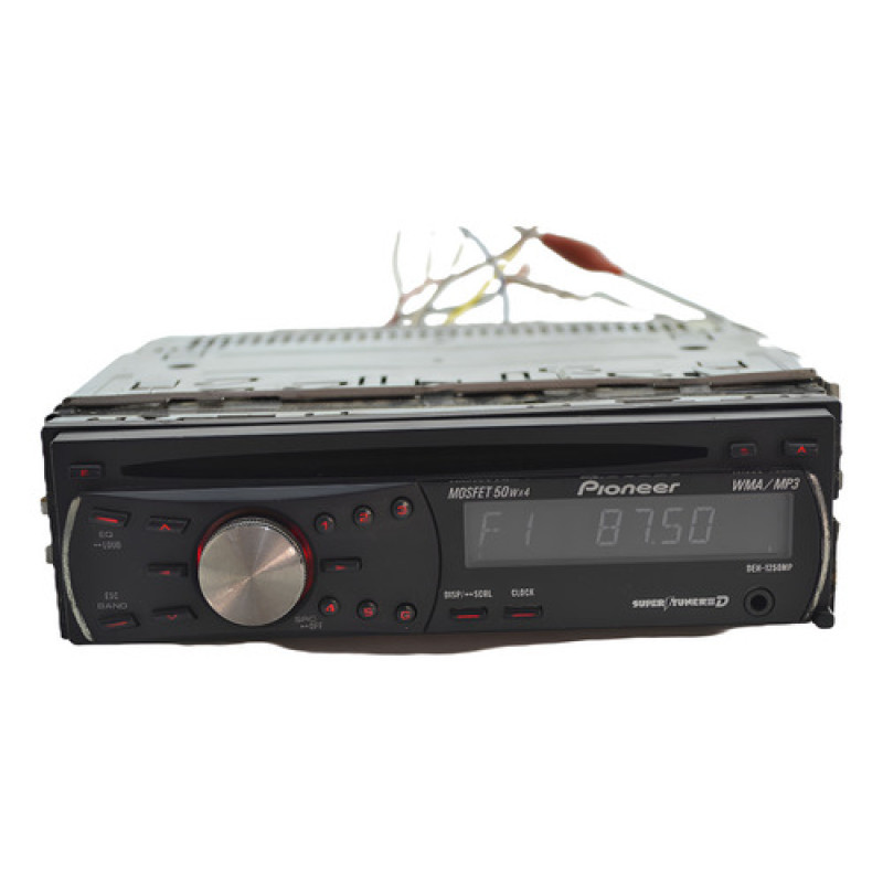 Radio Som Original Pioneer Mosfet 50wx4 Deh-1250mp Preto Radio Som Original Pioneer Mosfet 50wx4 Deh-1250mp Preto