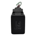 Botão Ldw Mudança Faixa Mitsubishi Outlander 2016 Original Preto