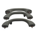 Kit Com 3 Puxador Alça Teto Pqp Picanto 2015 Original Cinza