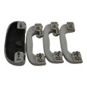 Kit 3 Puxador Alça Teto Pqp Porta Oculos Vectra 2006 Origina Cinza
