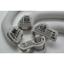Kit Com 4 Puxador Alça Teto Pqp Vw Jetta 2011 Original