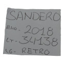 Espelho Retrovisor Interno Sandero 2018 Logan Origina