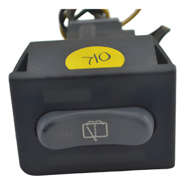 Botão Esguicho Limpador Gm S10 1998 A 2004 Blazer Original Preto