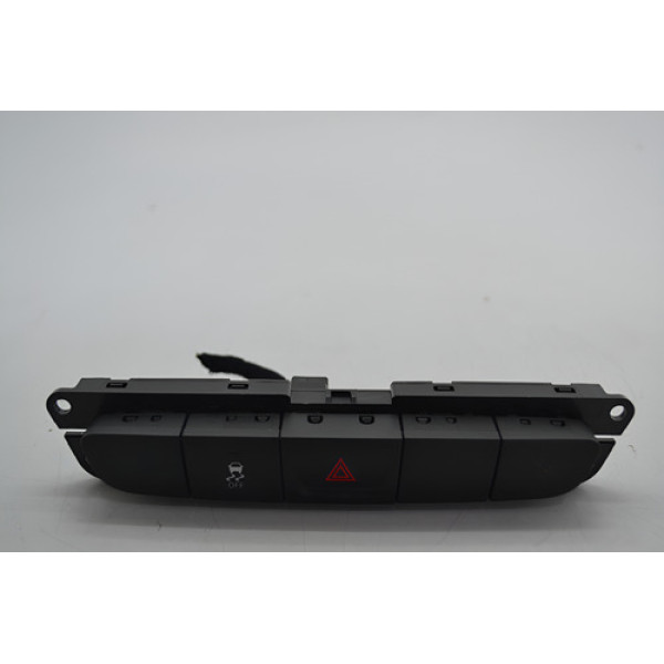 Botão Pisca Alerta Off Tração Fiat Toro 2017 Original - Preto