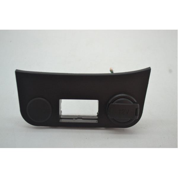 Moldura Com Tomada 12v Console Kia Picanto 2012 Original