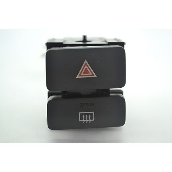 Botão Pisca Alerta Desembaçador Painel Toyota Corolla Origin - Preto