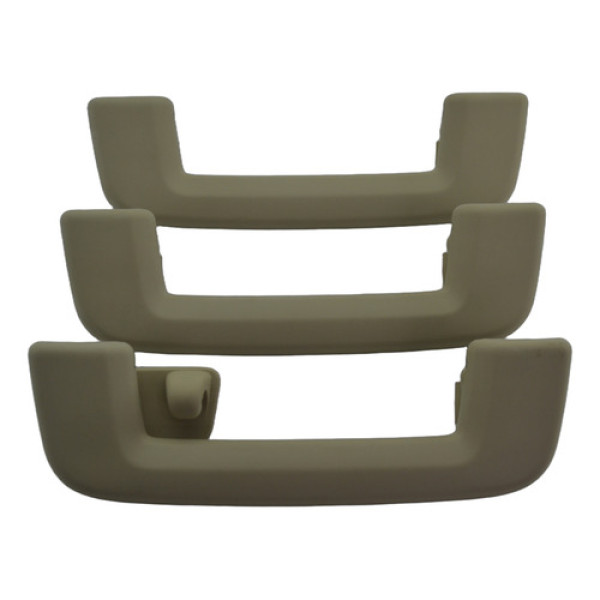 Kit 3 Puxador Alça Teto Pqp Xc60 2015 Original Bege