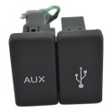 Entrada Conector Usb Auxiliar Honda City 2015 Original - Preto