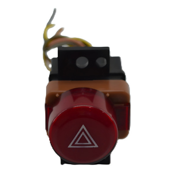 Botão Pisca Alerta Painel Honda New Fit 2010 Original - Vermelho