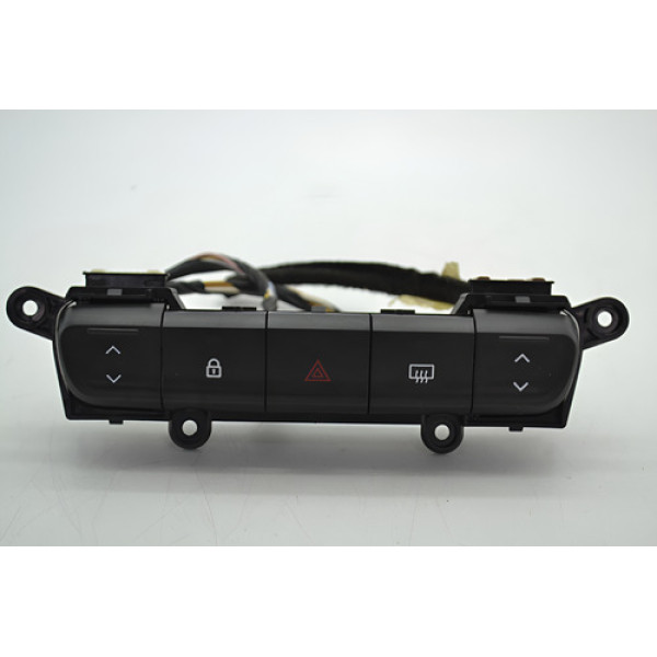 Botão Pisca Alerta Trava Desembaçador Renault Kwid Original  - Original