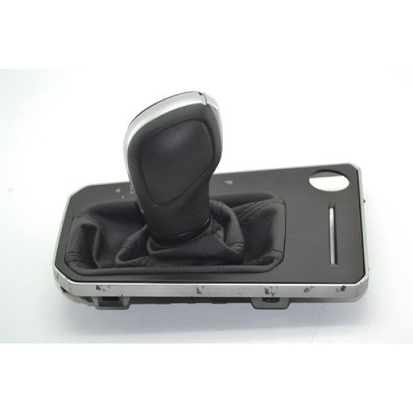 Moldura Cambio Marcha Manopla Vw Nivus 2022 Original Preto