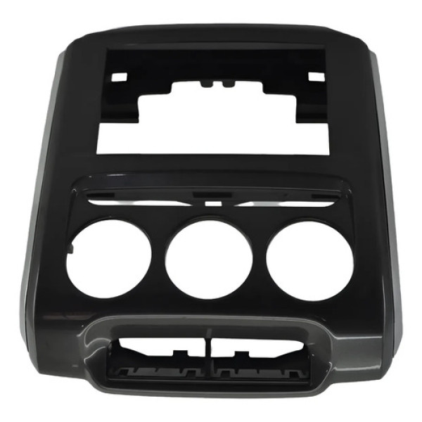 Moldura Central Multimidia Painel Citroen C3 2018 Original Cinza