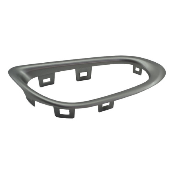 Acabamento Maçaneta Porta Direita Sentra 2018 Original Prateado Dianteira