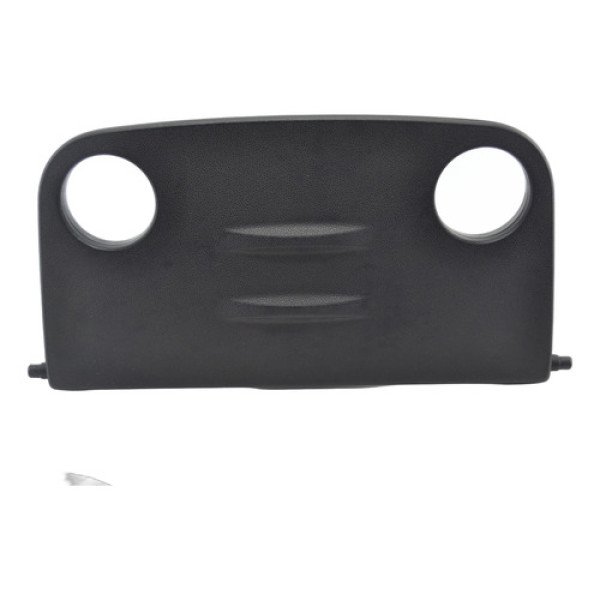 Moldura Superior Porta Copo Painel Transit 2011 Original Cinza-escuro