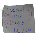 Luz Cortesia Interna Central Teto Tucson 2014 Original