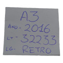 Espelho Retrovisor Interno Audi A3 2016 Original