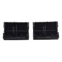 Par Botão Cego Falso Painel Vw Fox 2007 Crossfox Original