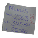 Espelho Retrovisor Interno Nivus 2023 Polo Virtus Original