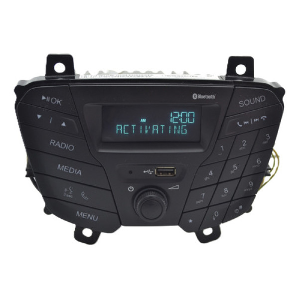 Frente Radio Som C/usb Bluetooth Ford Ka 2018 Original