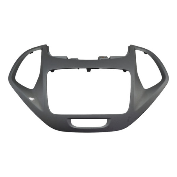 Moldura Radio Central Painel Ka 2020 Original Prateado