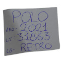 Espelho Retrovisor Interno Vw Polo 2021 Nivus Original