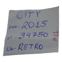 Espelho Retrovisor Interno City 2015 Civic Original