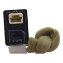 Botão Usb Auxiliar Nissan March 2017 Original