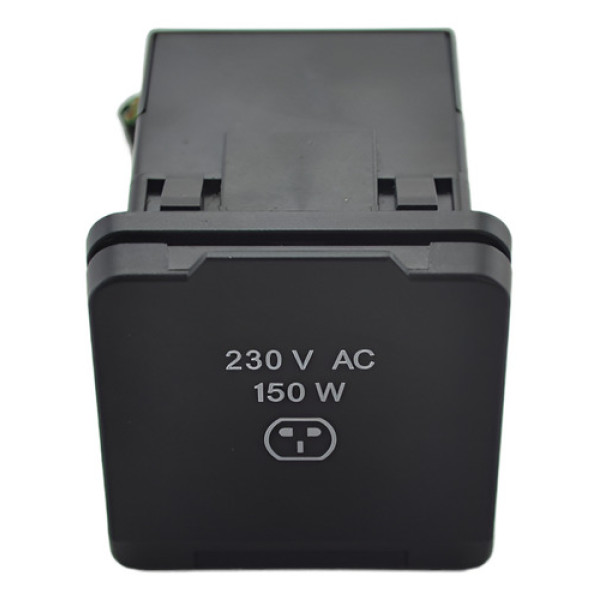 Tomada Energia 230v Ac 150w Console Cherokee 2015 Original Preto