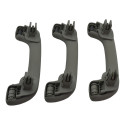 Kit 3 Puxador Alça Teto Pqp Renault Captur 2019 Original