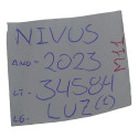 Luz Cortesia Interna Teto Vw Nivus 2023 Polo Original
