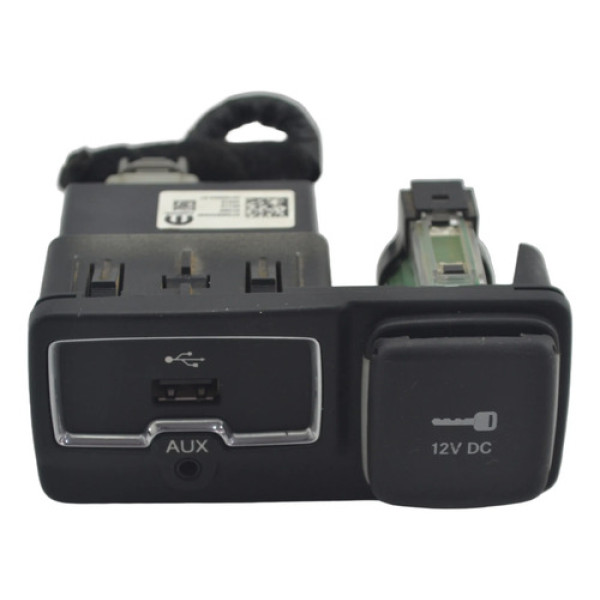 Entrada Conector Tomada 12v Usb Renegade 2019 Original Preto