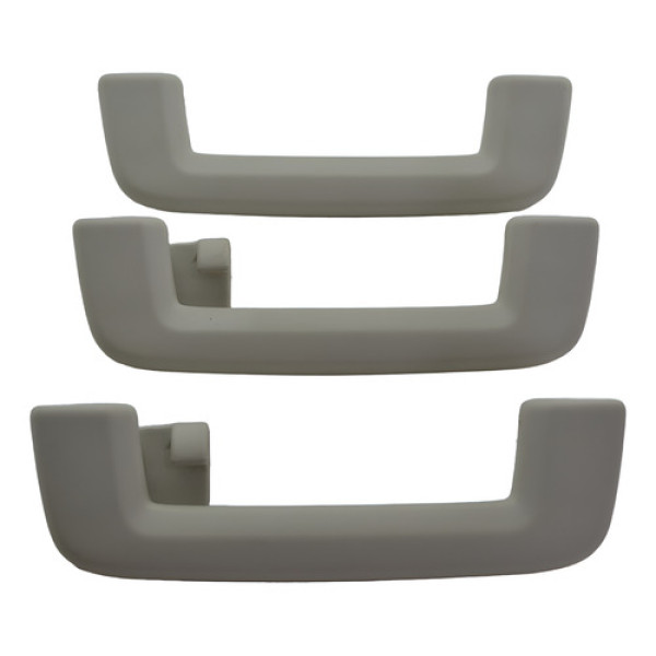 Kit 3 Puxador Alça Teto Pqp Ford Ecosport 2020 Original - Original