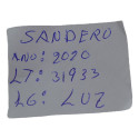 Luz Interna Central Teto Sandero 2020 Duster Logan Original