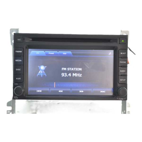 Tela Multimidia Painel Original Tucson 2016 C/suporte Preto