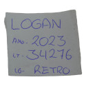 Espelho Retrovisor Interno Logan 2023 Sandero Original