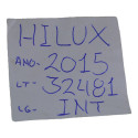 Entrada Conector Usb Auxiliar Console Toyota Hilux 2015 Orig