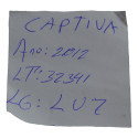 Luz Cortesia Interna Teto Chevrolet Captiva 2012 Original