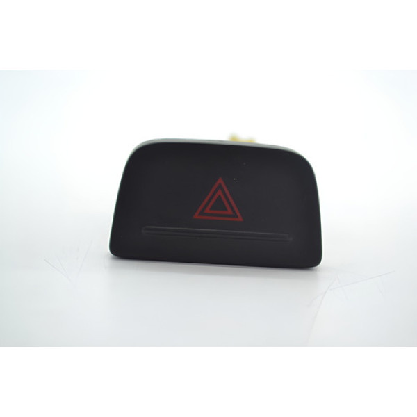 Botão Pisca Alerta Painel Volkswagen Voyage Original Preto
